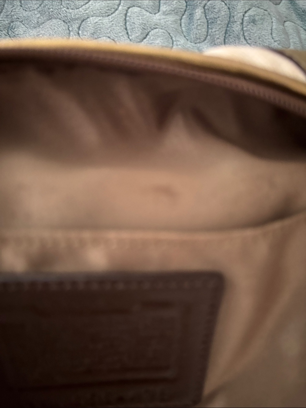 Coach vintage Canvas gold zebra Y2K? - Picture 9 of 16